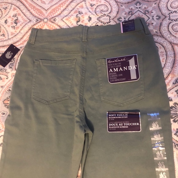 NWT Gloria Vanderbilt slimming jean classic rise - Picture 5 of 7